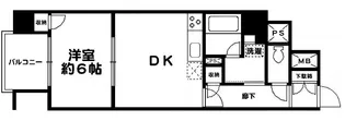 ダイアパレス・ベラーク新横浜【8階】の間取り