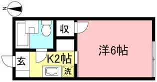 カーサ・ベラA棟【1階】の間取り