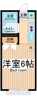エステートピア忠生【2階】の間取り