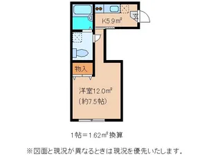 サンムーン・フィールド【1階】の間取り