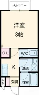 ロックポイントVI【2階】の間取り