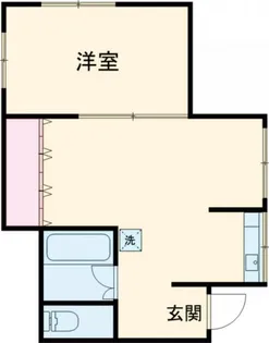 第6高尾荘【2階】の間取り