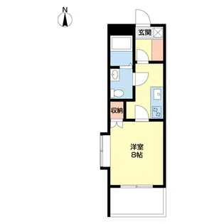 雄志レジデンス【2階】の間取り