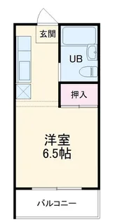 シンペテンボスビル【4階】の間取り