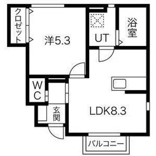 WIN大河原A棟【1階】の間取り