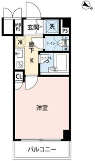 ルーブル目黒洗足【3階】の間取り