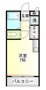Baan萬【4階】の間取り