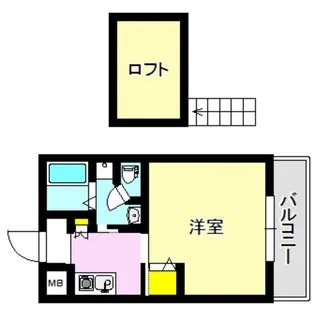 アーリントン【3階】の間取り