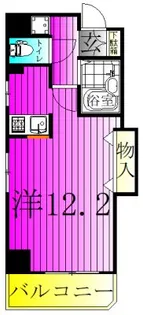 コンフォート柏【1階】の間取り