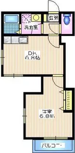 メゾンアミ5【1階】の間取り