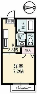 アルカディア I棟【1階】の間取り