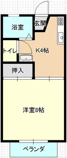 サンシティ西割C棟【2階】の間取り