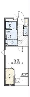 レオネクストコラッジョ【2階】の間取り