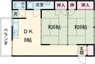 たつみビル【3階】の間取り