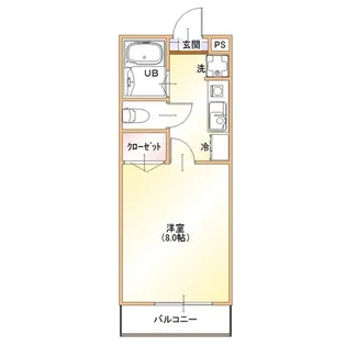 ユーツリーハウス【1階】の間取り