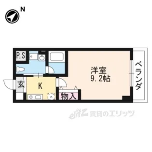 アール・ツー・コート【4階】の間取り