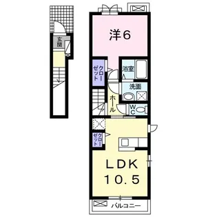 サンリット【2階】の間取り