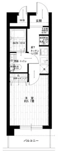 ナイスアーバン横濱駅東館【2階】の間取り
