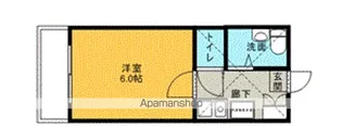 ピュア唐原弐番館【2階】の間取り