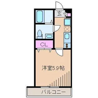 レガーロ菊名【2階】の間取り