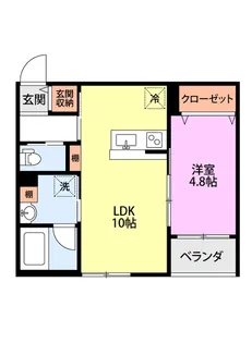 Common高志レイクサイド【1階】の間取り