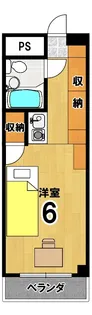 コーポ樋ノ口【3階】の間取り