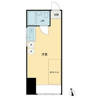 コーポ土樋【3階】の間取り