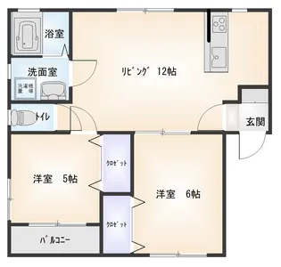 アイディアル大和I【2階】の間取り