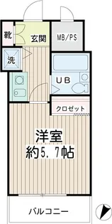 ネオマイム新子安弐番館【5階】の間取り