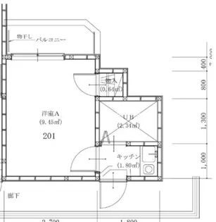 鶴川第一レジデンス【2階】の間取り