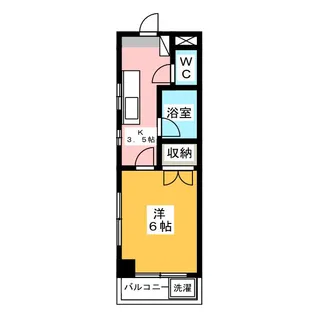 ふじコーポ【3階】の間取り