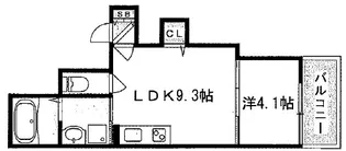 F asecia caph【2階】の間取り