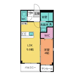 コンフォール【3階】の間取り