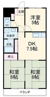 鈴木ビル【3階】の間取り
