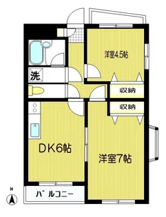 ラフォーレ桜丘【3階】の間取り