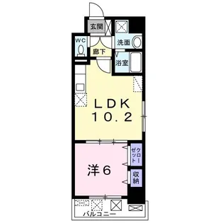 ハイド マークス【2階】の間取り