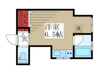 アム-ル阿佐ヶ谷参番館【1階】の間取り