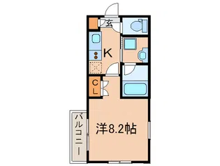 タウンライフ藤が丘東【4階】の間取り