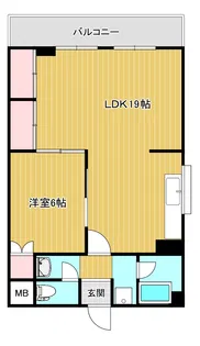 メゾン・ドゥ・片平【10階】の間取り