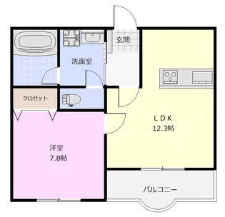 Villa.ssk【2階】の間取り