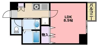 プレッツァ西宮【5階】の間取り