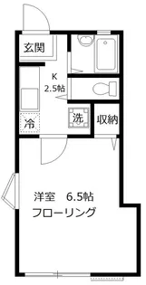 第3幸永ハイツ【1階】の間取り