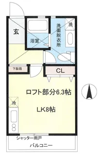 maison de chouette【2階】の間取り