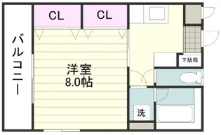 コート朋瑞晃【1階】の間取り