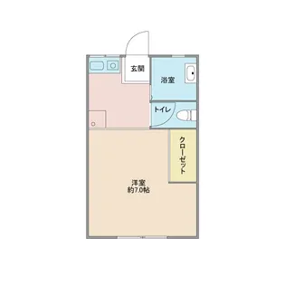 リルームス錦町【2階】の間取り