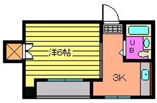 衣笠ビル【5階】の間取り