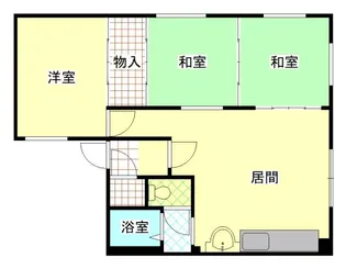 大丸ハイツ【2階】の間取り