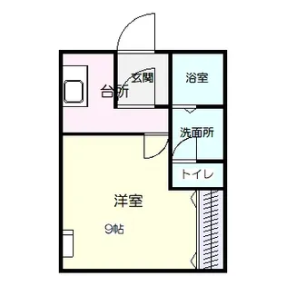 リーフエイトA棟【2階】の間取り