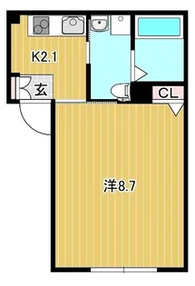 Runfee【2階】の間取り