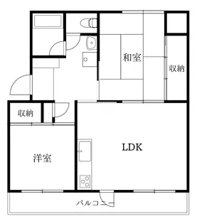 徳島県徳島市南庄町3【マンション】の間取り
